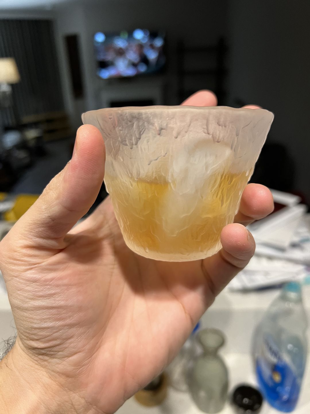 Customer photo review of Yuki - Japanese EDO Kiriko Whiskey Glass