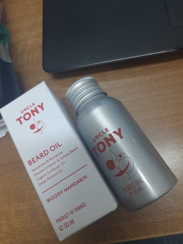 Customer photo review of Beard Oil