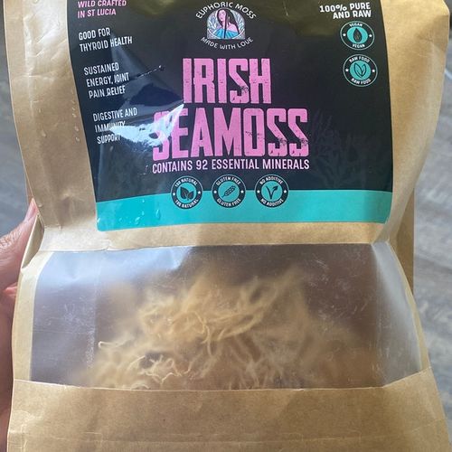 Customer photo review of St Lucia Wildcrafted Sea moss