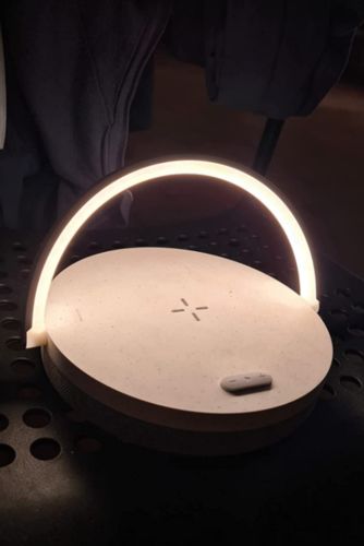 Customer photo review of EZVALO 4-in-1 Music Lamp with Wireless Charger