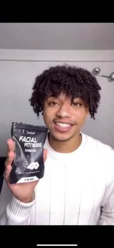 Customer photo review of JAWLINER® Fitness Chewing Gum