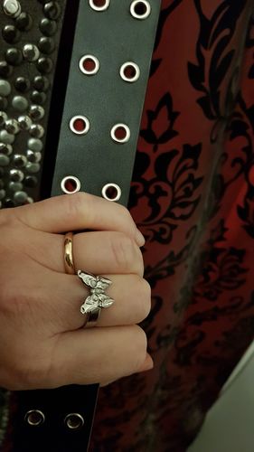 Customer photo review of Butterfly Ring