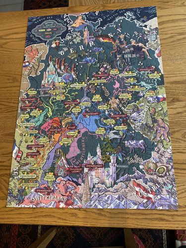 Customer photo review of Wine Puzzle - Germany