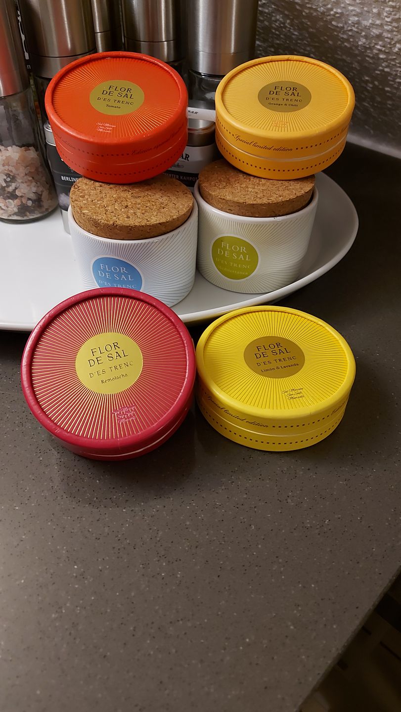 Customer photo review of Flor de Sal Limited Editions Favorites Set