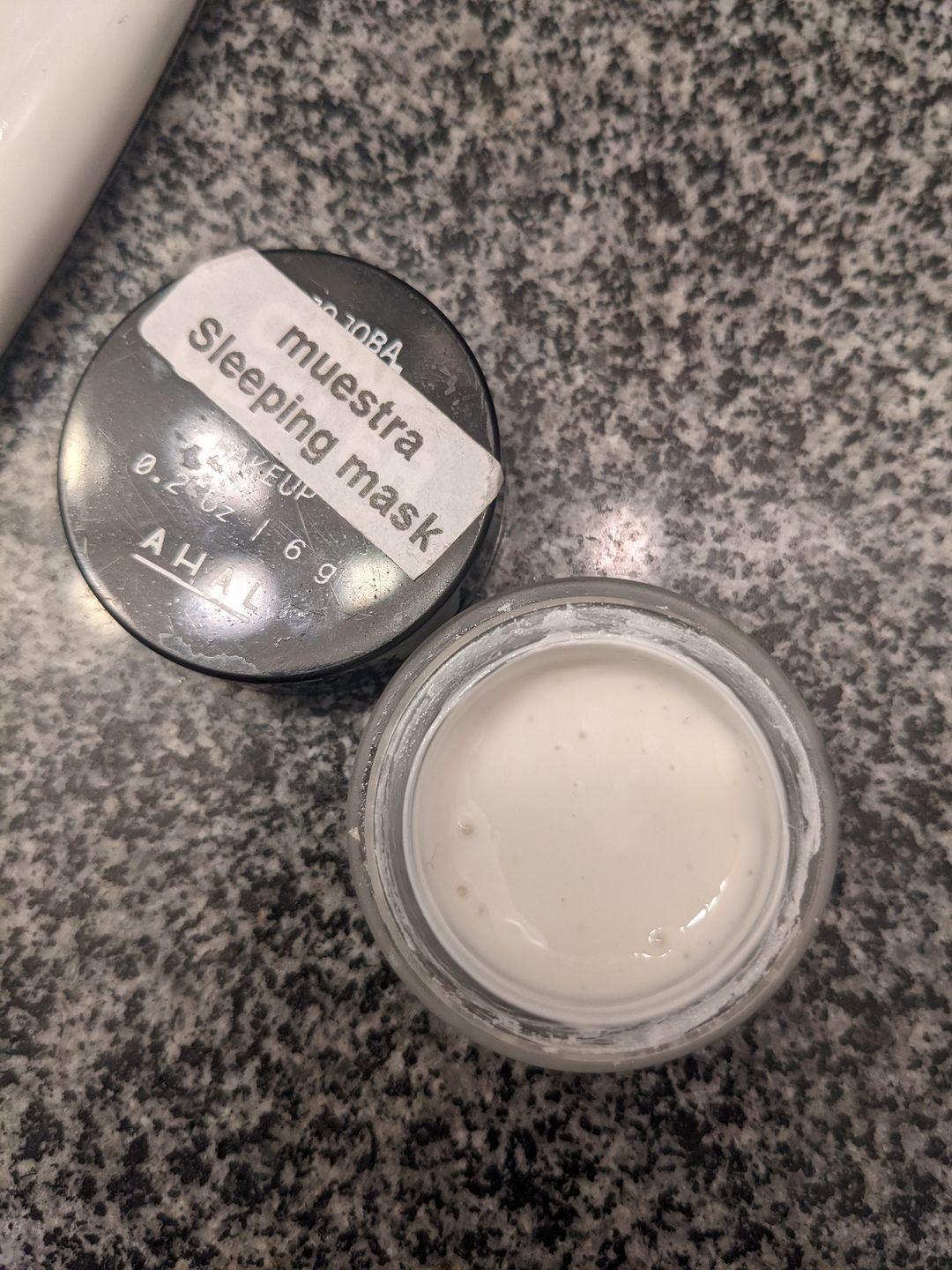 Customer photo review of Sleeping Mask / Mascarilla de Noche - Bakuchiol & Zapote Negro