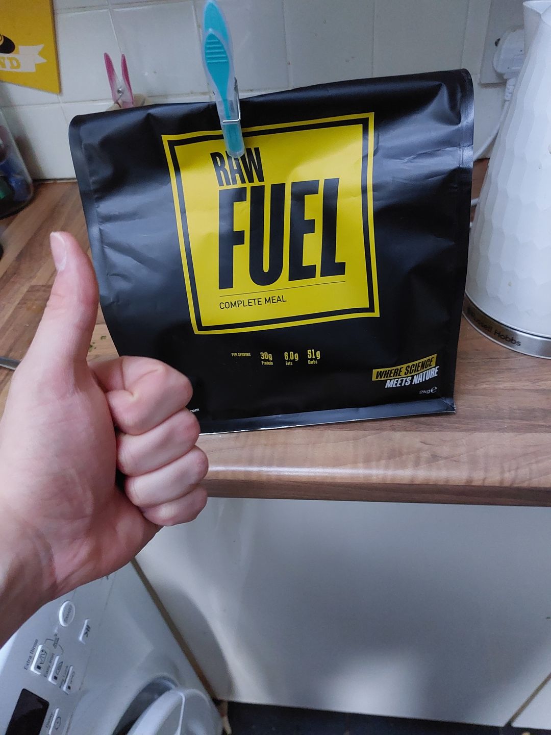 Customer photo review of Raw Fuel Meal Replacement