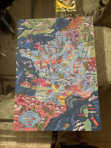 Customer photo review of Wine Puzzle - Italy