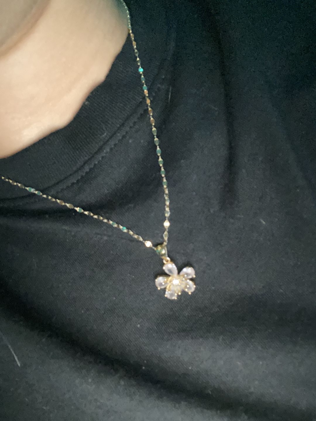 Customer photo review of Sakura Flower Kette | 925 Echtsilber