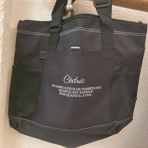 Customer photo review of Sac personnalisé - MOTIF SAGE FEMME