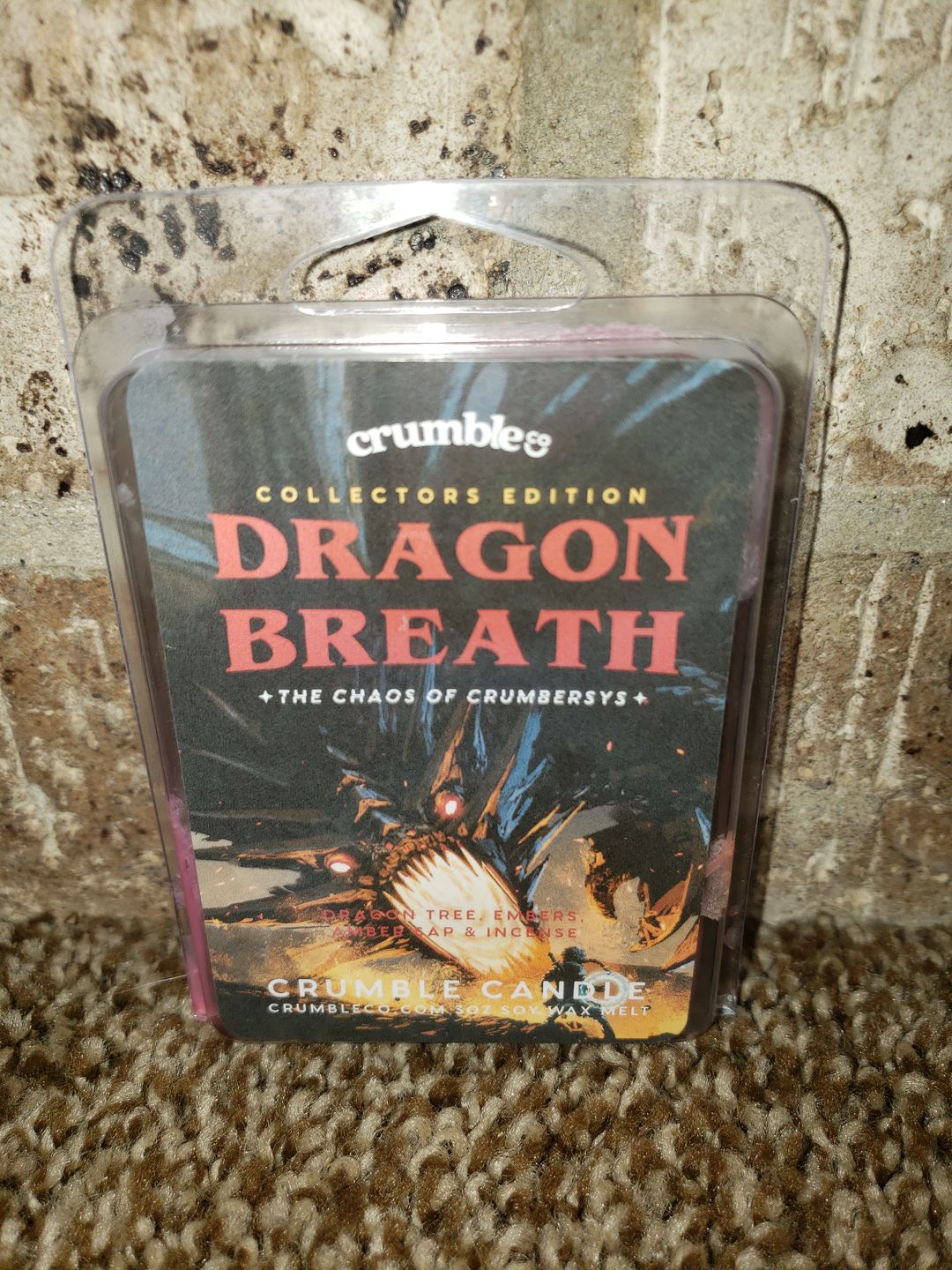 Customer photo review of Dragon Breath Wax Melts