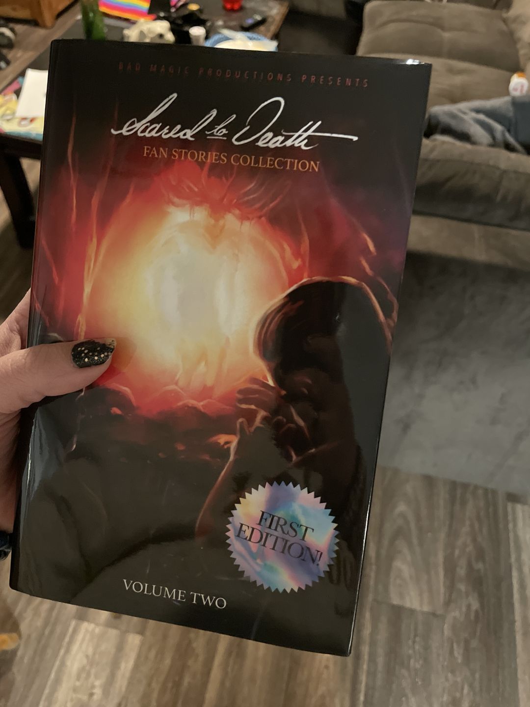 Customer photo review of Scared To Death Book Vol Two UNSIGNED