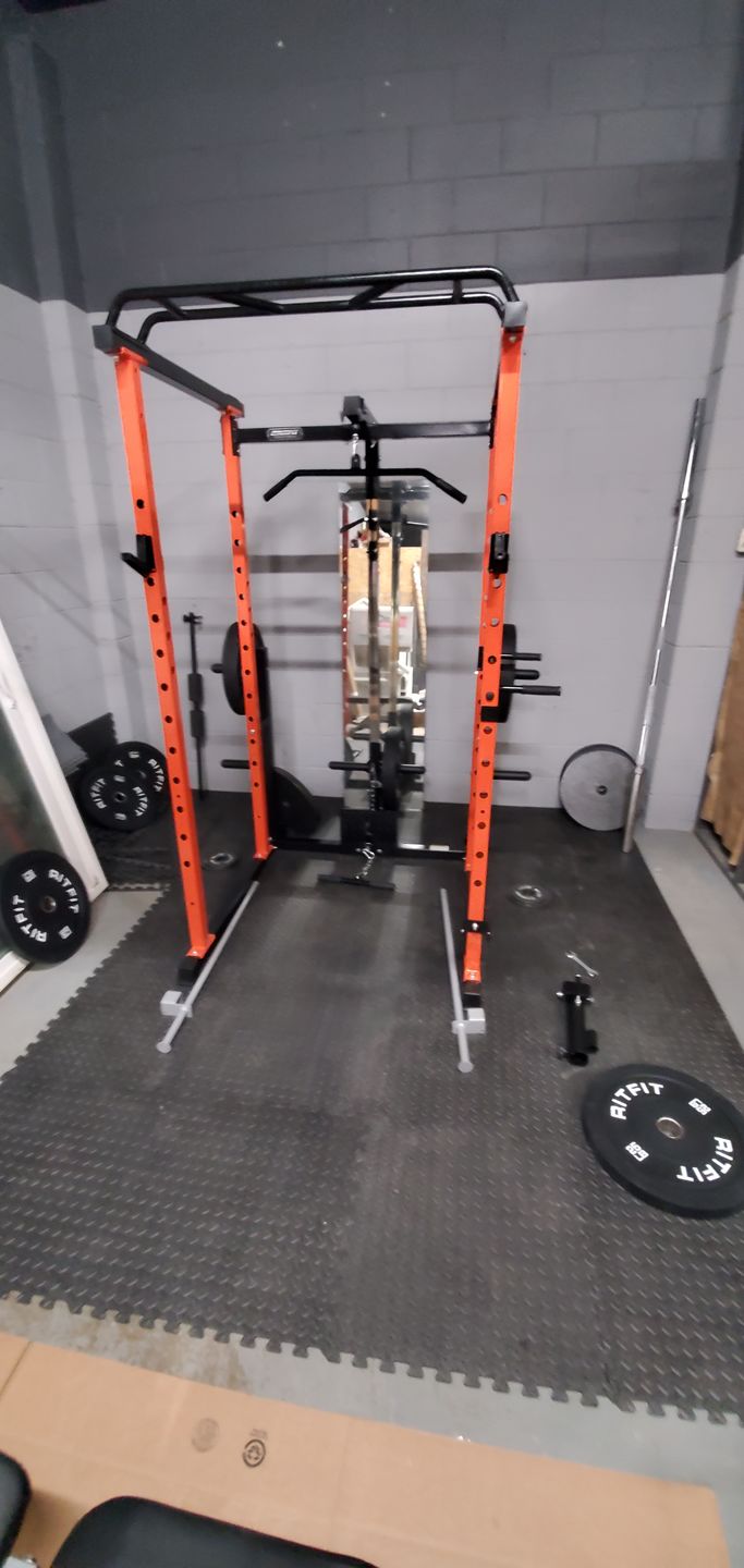 Customer photo review of RitFit Black Bumper Plates