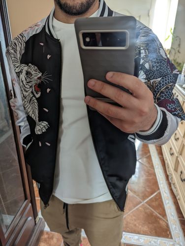 Customer photo review of Four Legendary Creatures Sukajan Souvenir Jacket