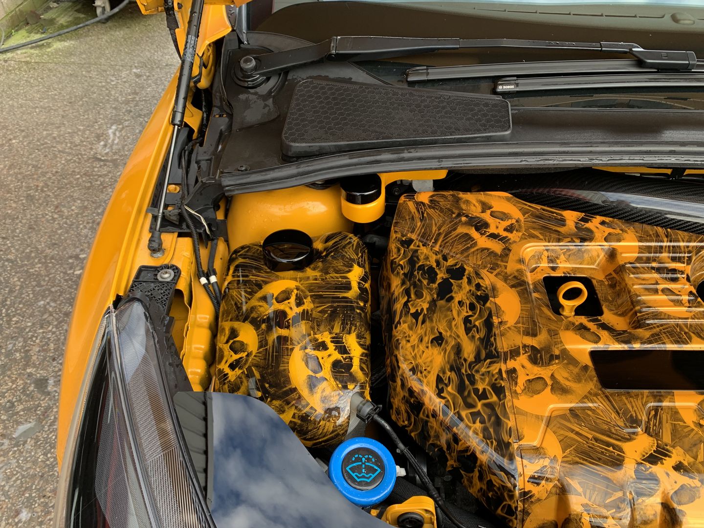 Customer photo review of Proform Brake Reservoir Cover (various colours) - Mk3/3.5 Focus