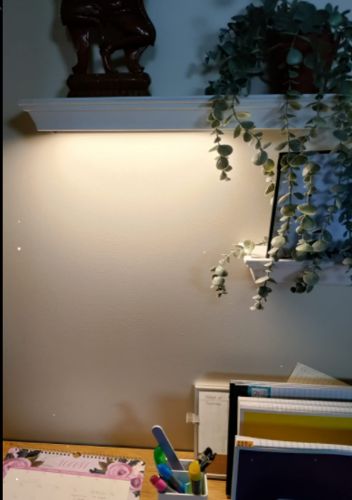 Customer photo review of Wireless Motion Sensor Night Light - 11.8" Aluminum