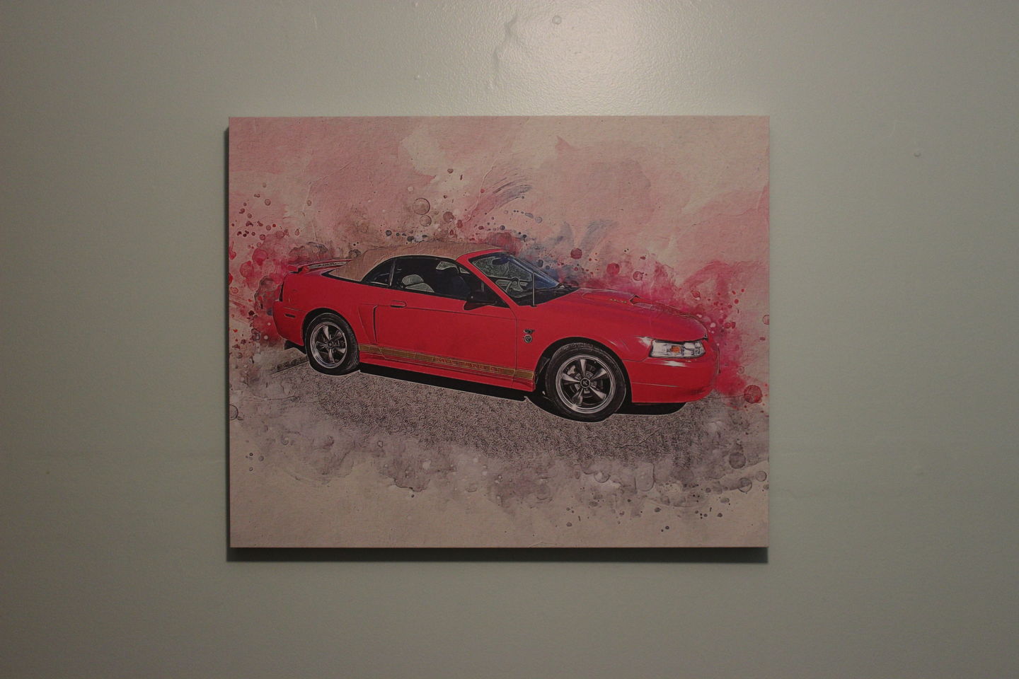 Customer photo review of Personalized Car photo Painting