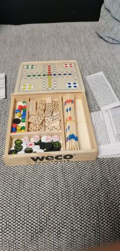 Customer photo review of WECO Spielset in Holzbox
