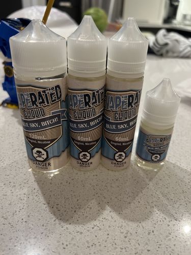 Customer photo review of Blue Sky, Bitch!