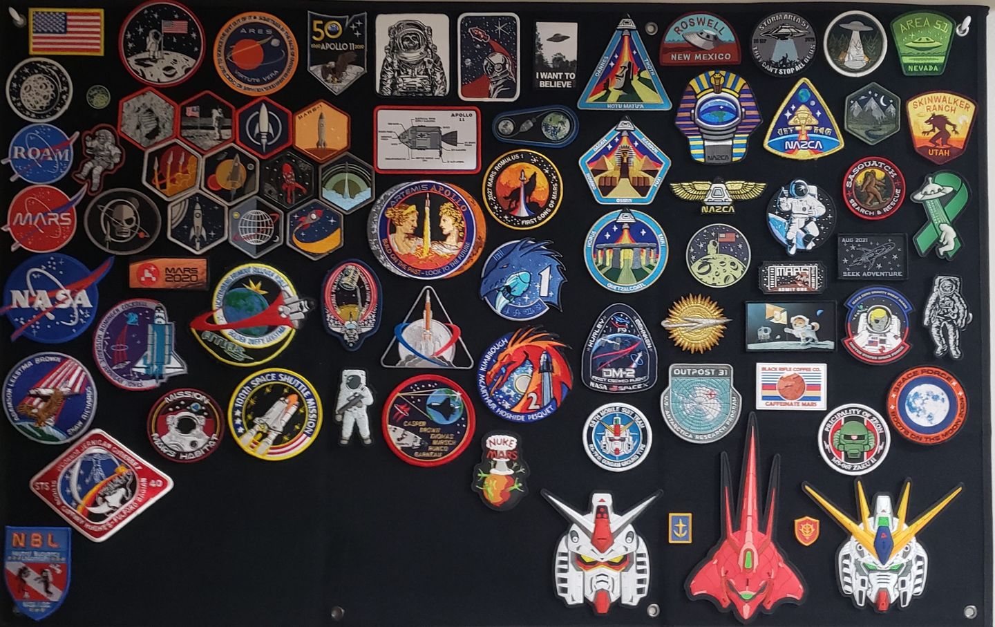 Customer photo review of Space Force Morale Patch