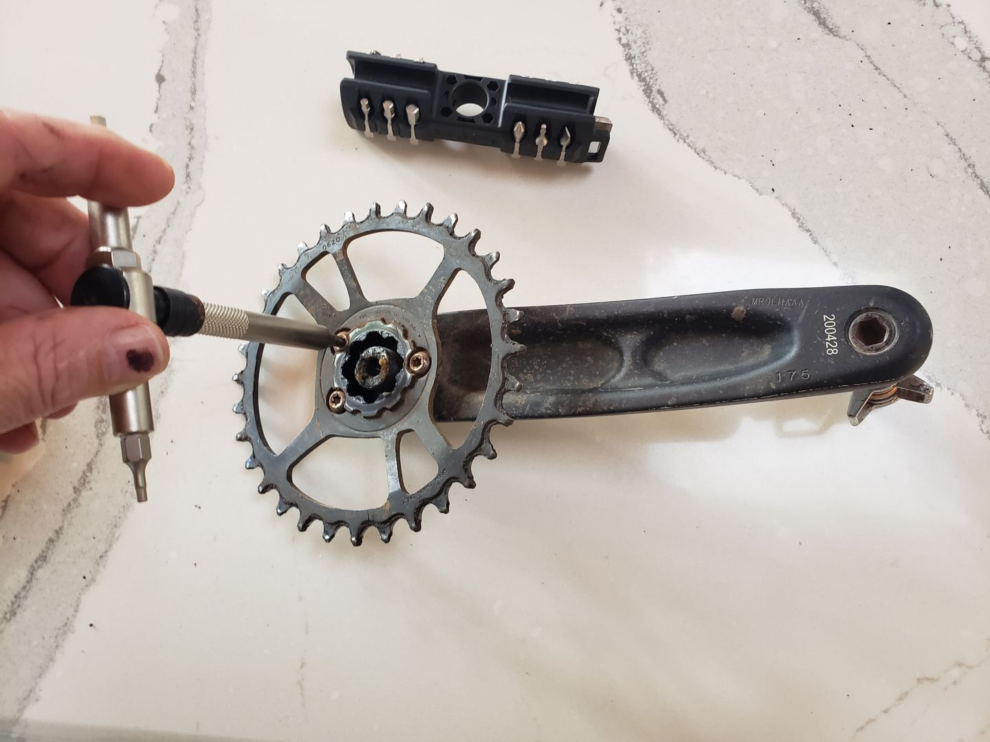 Customer photo review of Compact Ratcheting Multi-Tool