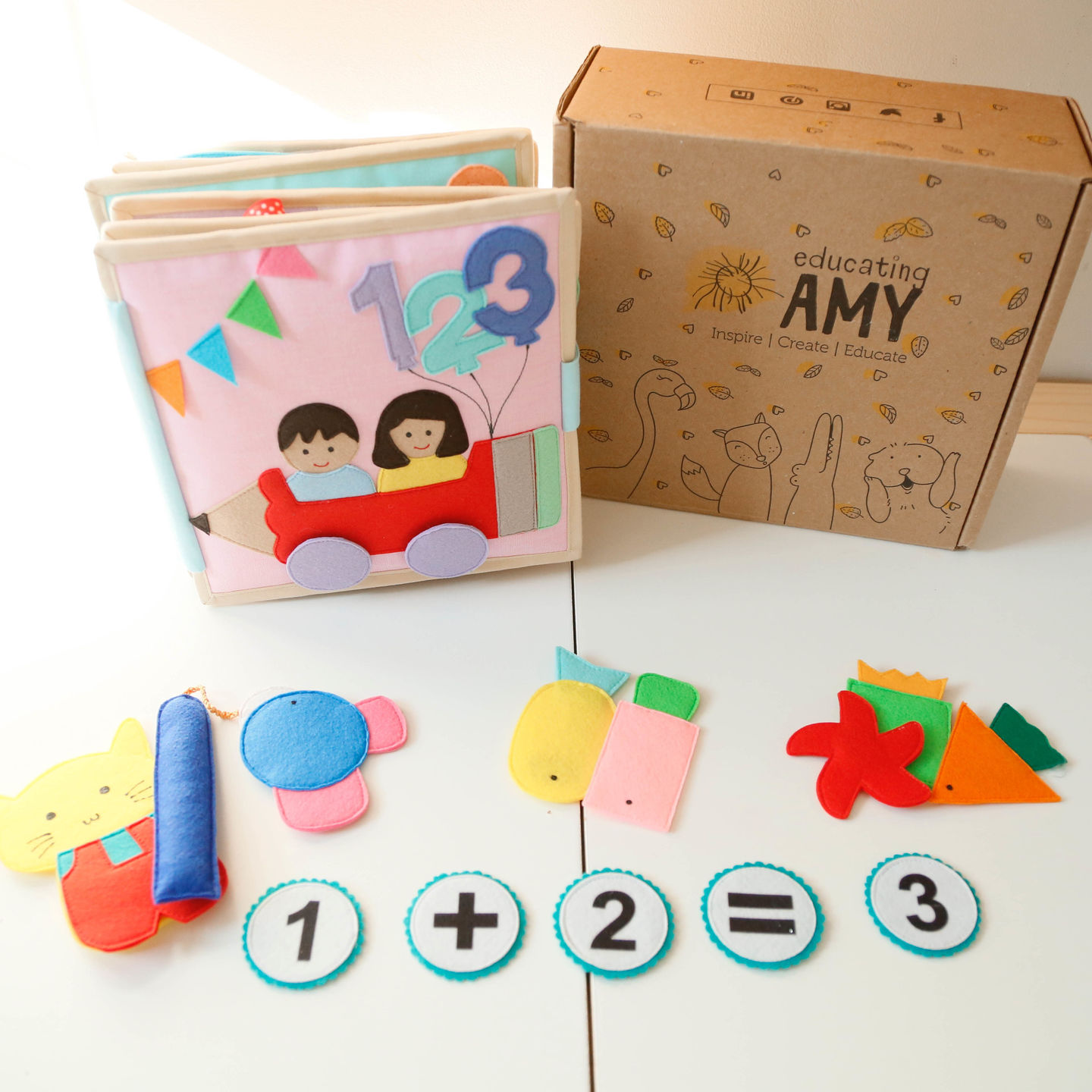 Customer photo review of Little Abacus Quiet Book