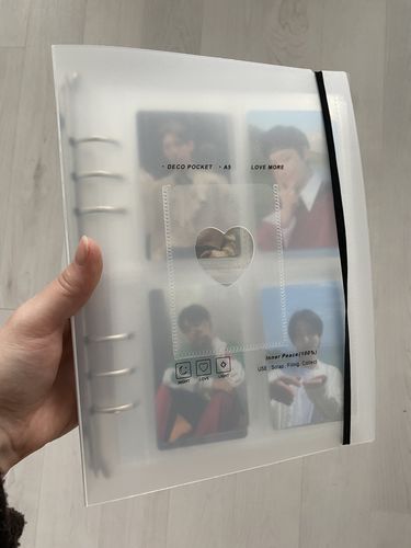 Customer photo review of A5 storage binder