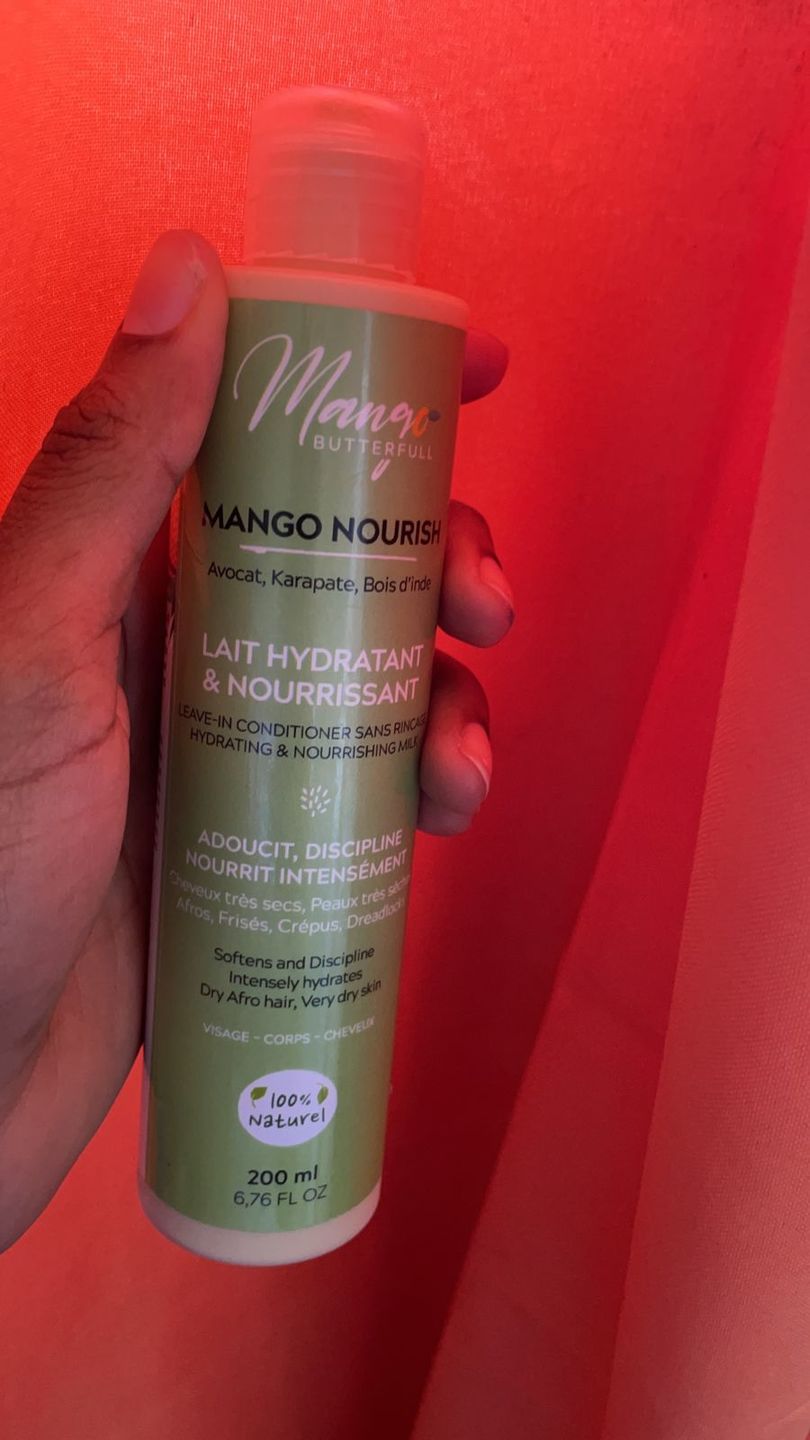 Customer photo review of Lait hydratant et nourrissant - NOURISH