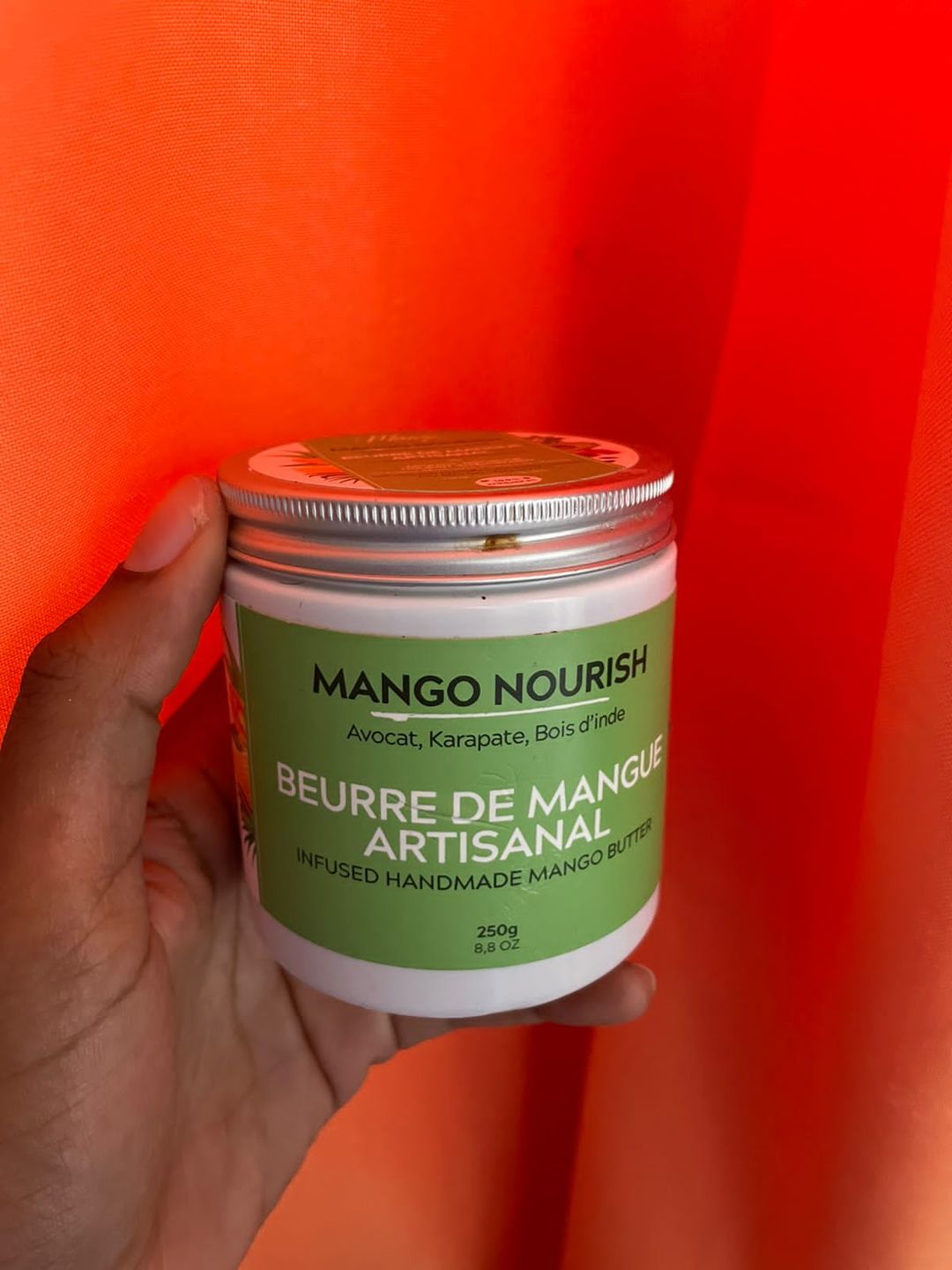 Customer photo review of Beurre de mangue artisanal NOURISH