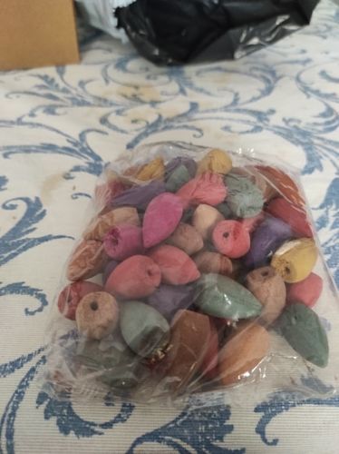 Customer photo review of Colorful Backflow Incense Cones