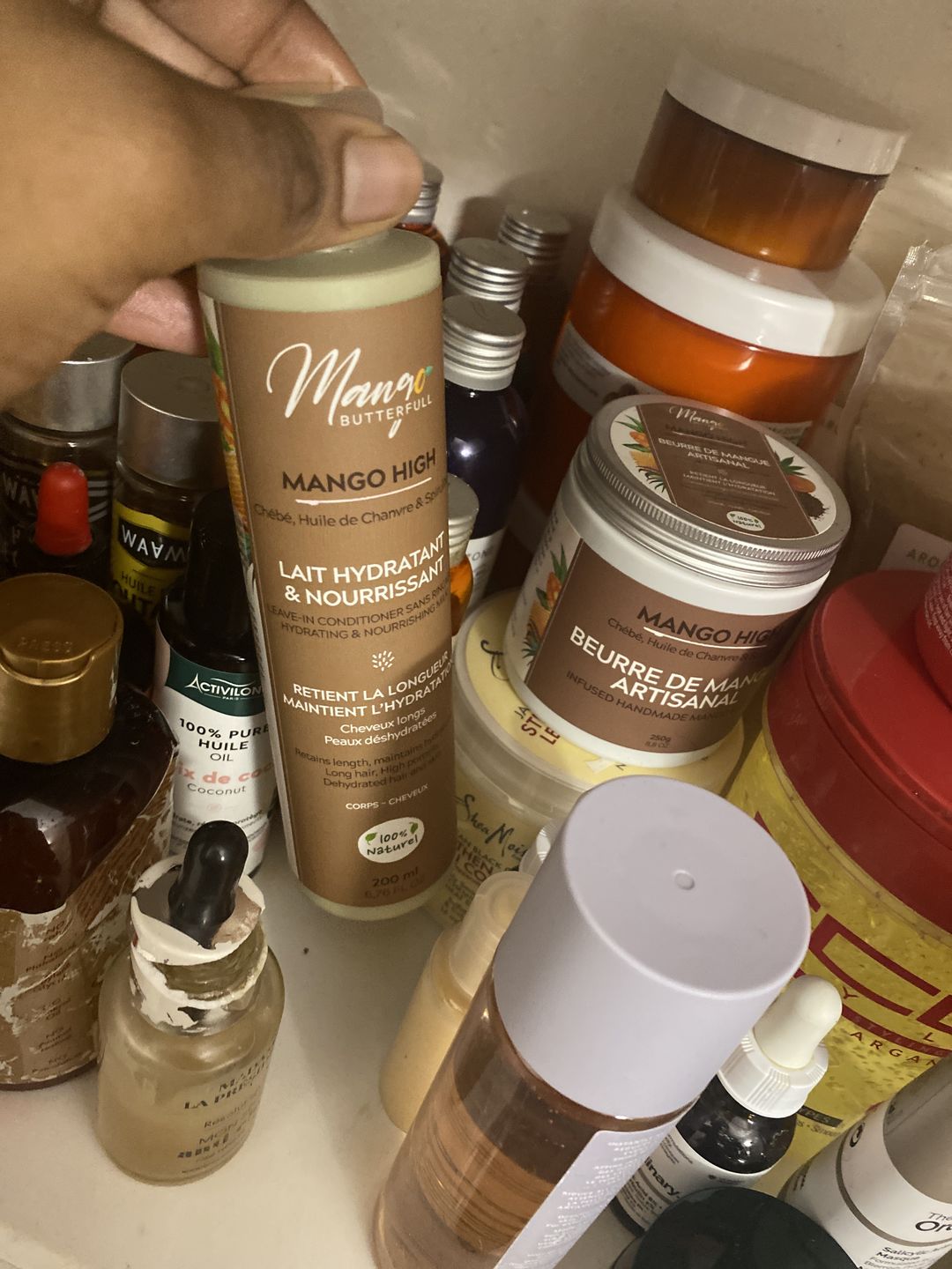 Customer photo review of Lait hydratant et nourrissant - HIGH