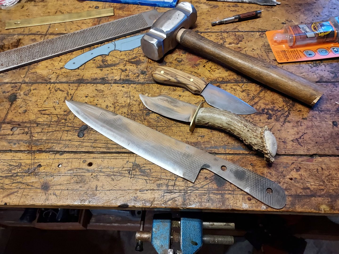Customer photo review of 2" x 72" Shredder Belt Starter Kit