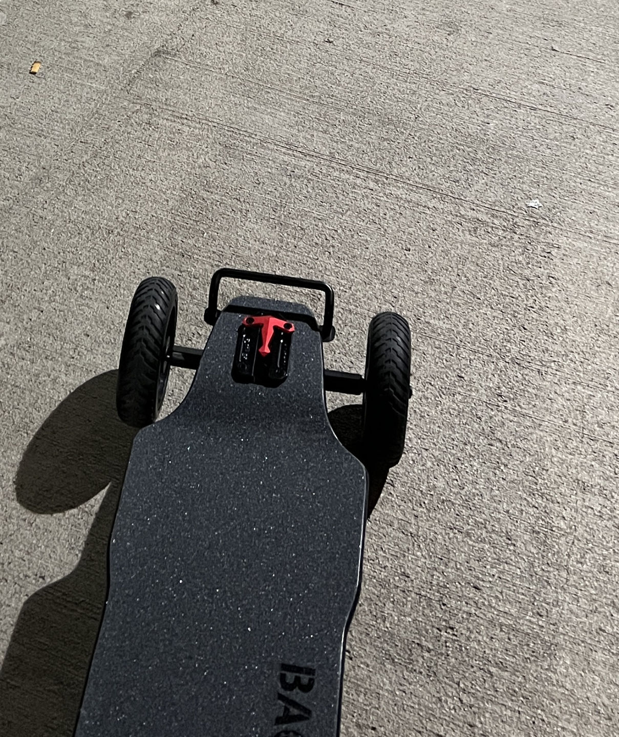 Customer photo review of Handle for Backfire Electric Skateboards & Longboards