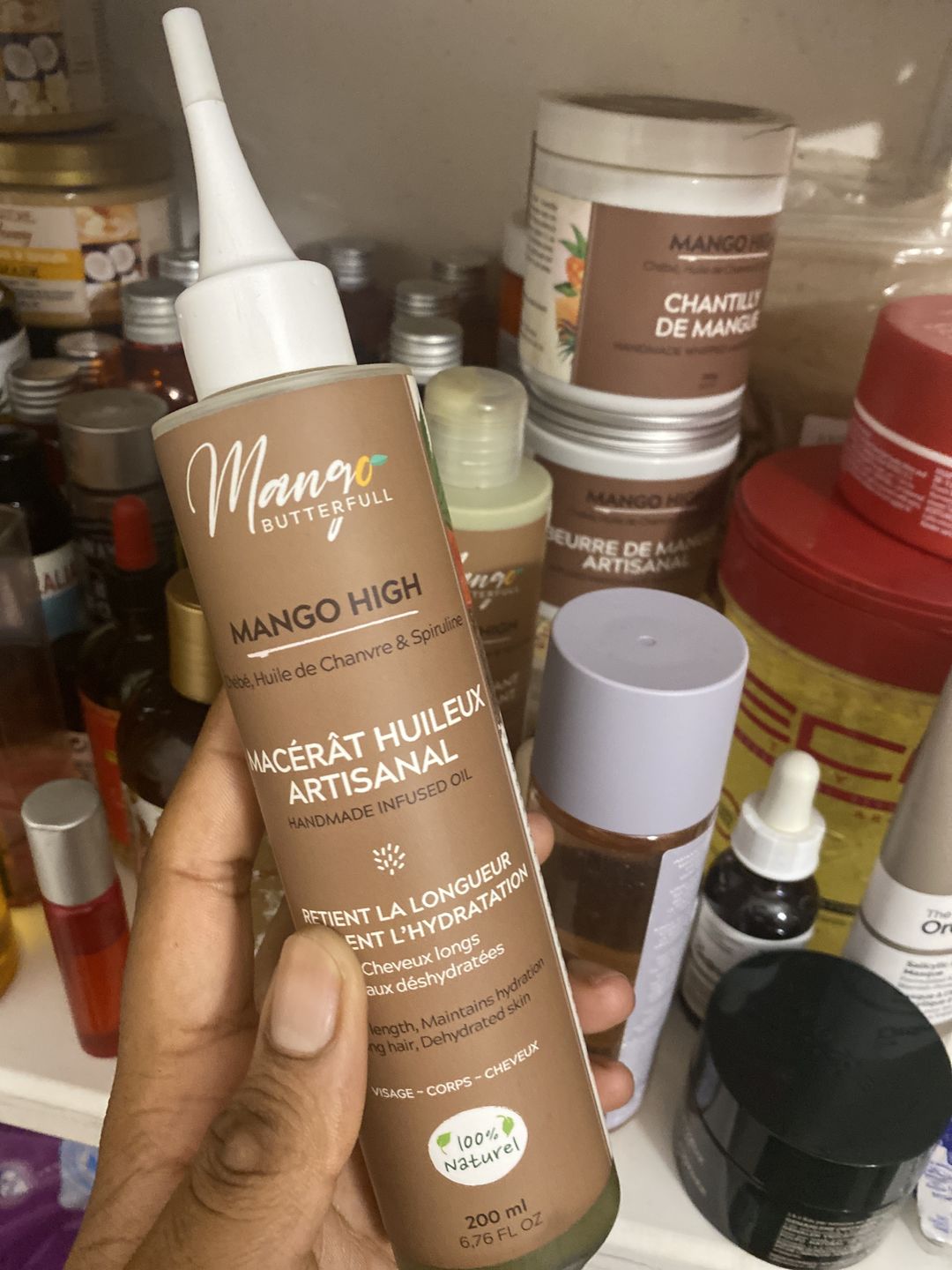 Customer photo review of Macérât huileux artisanal HIGH
