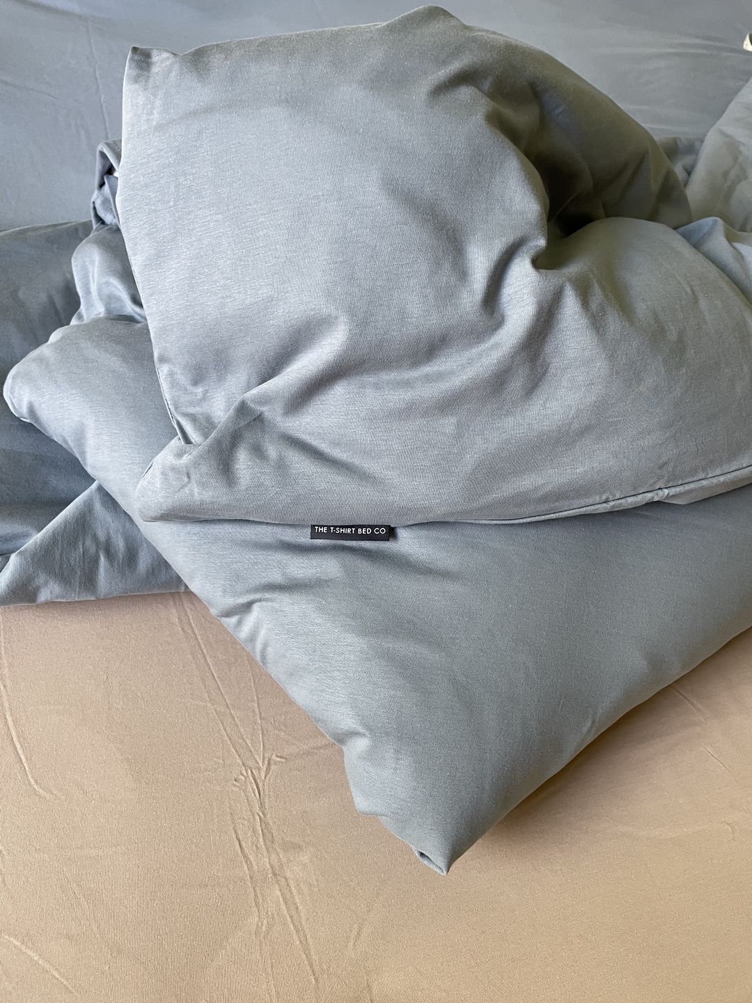 Customer photo review of Seafoam Duvet Cover Set - NEW!
