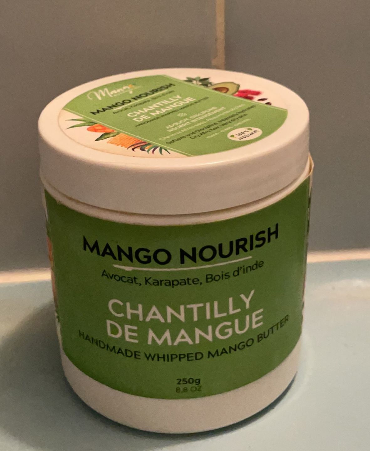 Customer photo review of Chantilly de Mangue NOURISH