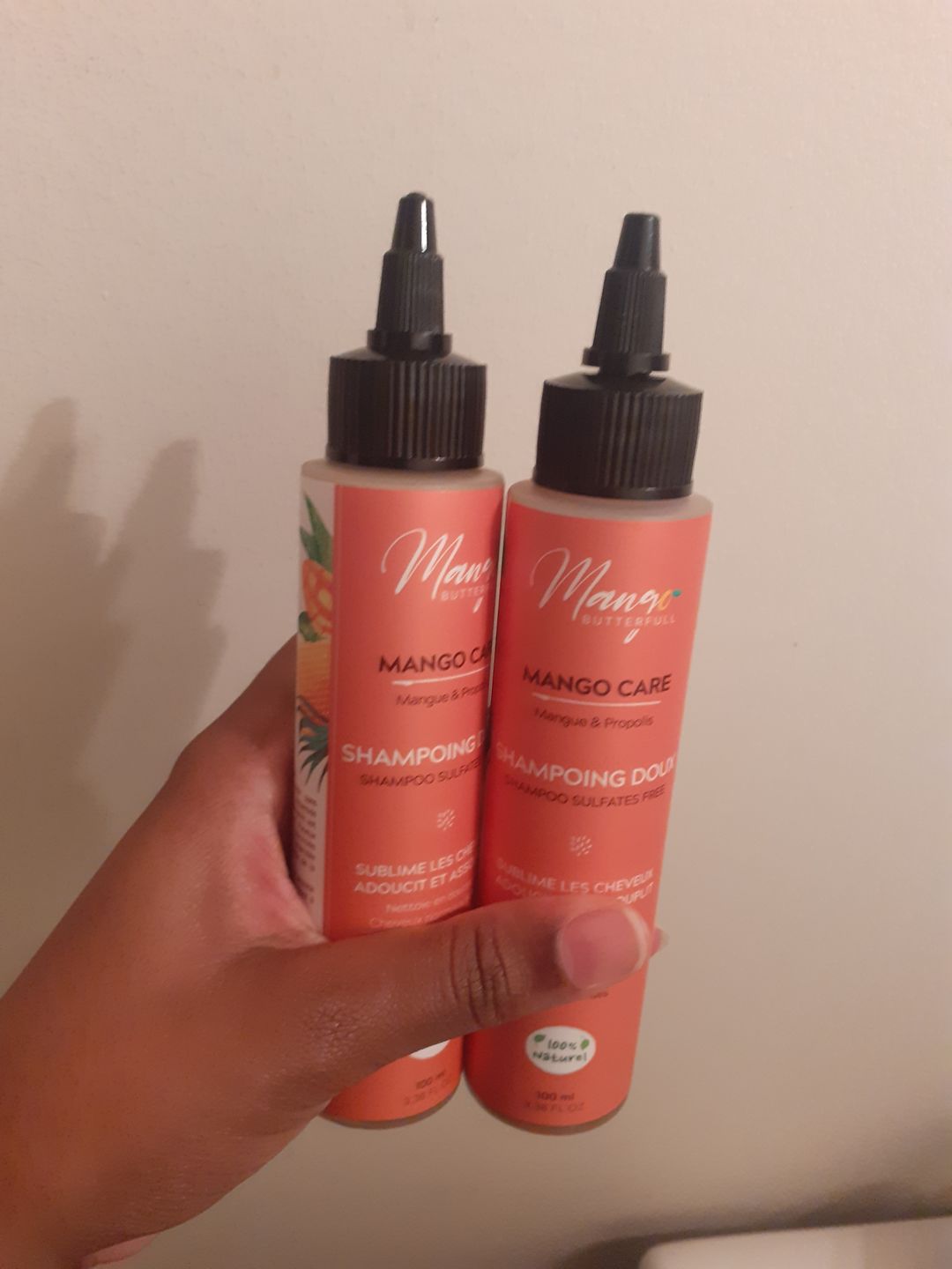 Customer photo review of Shampoing Doux CARE
