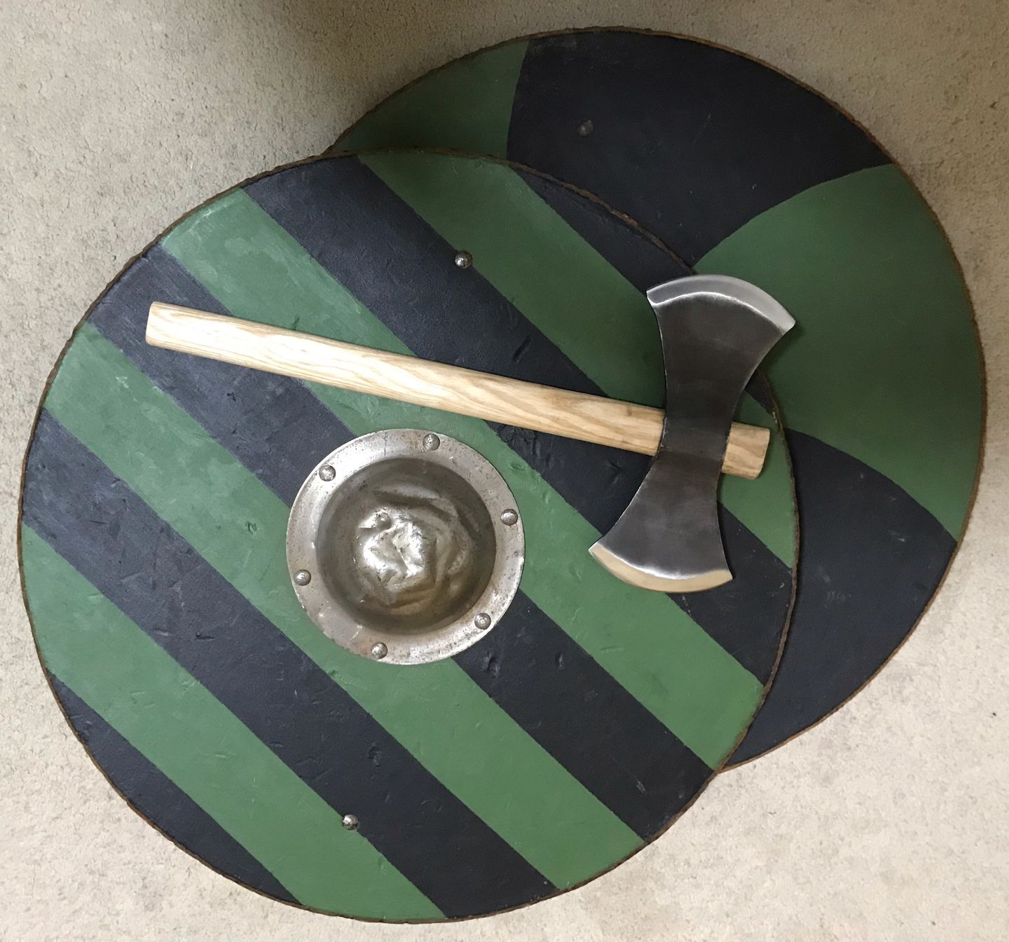 Customer photo review of Double Bit Thrower - Raven Forge