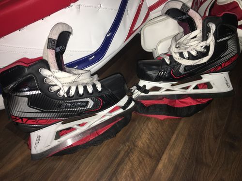 Customer photo review of Bauer Vapor X2.7 Junior Goalie Skates