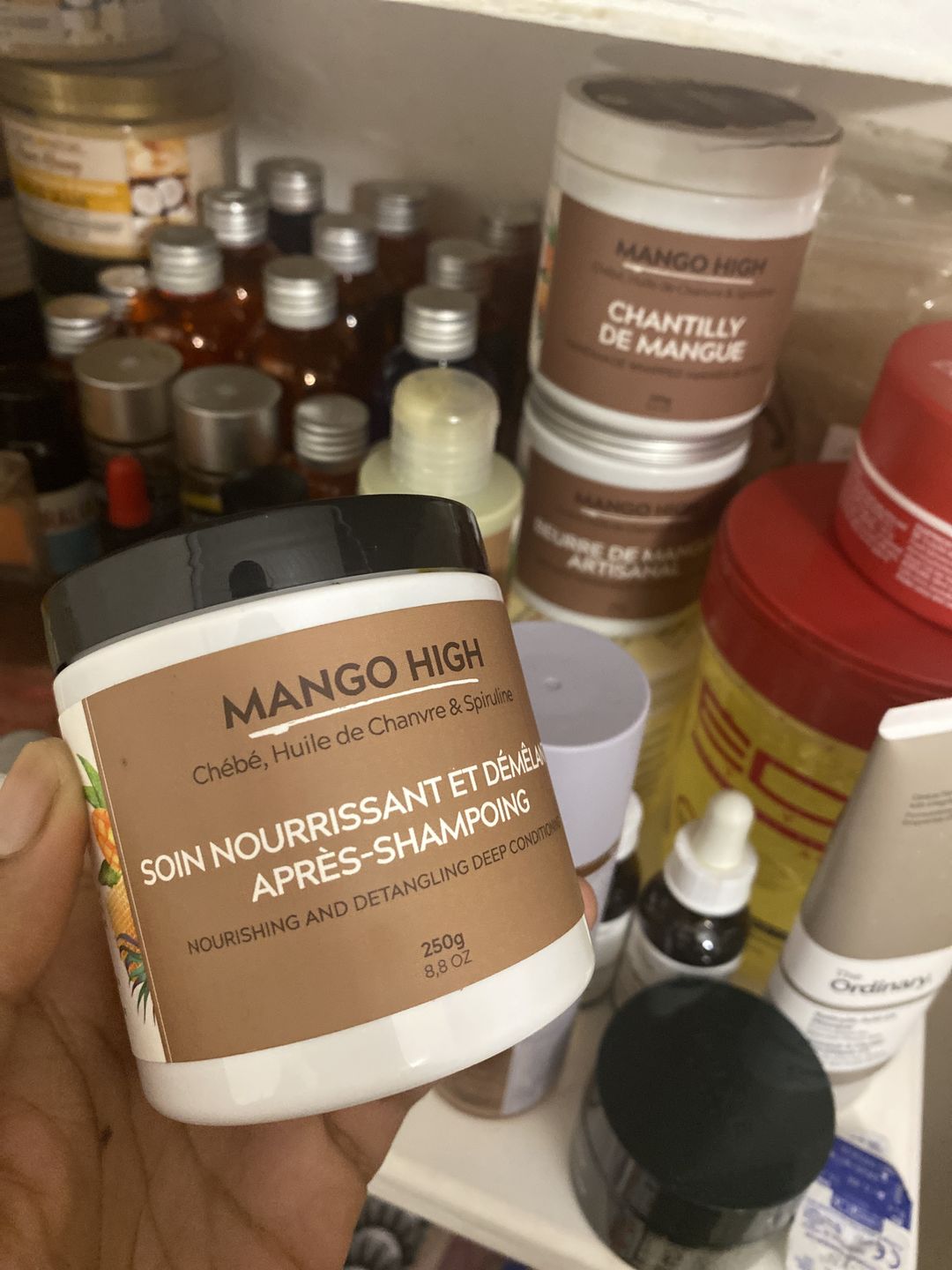 Customer photo review of Soin nourrissant et démêlant après-shampoing - HIGH