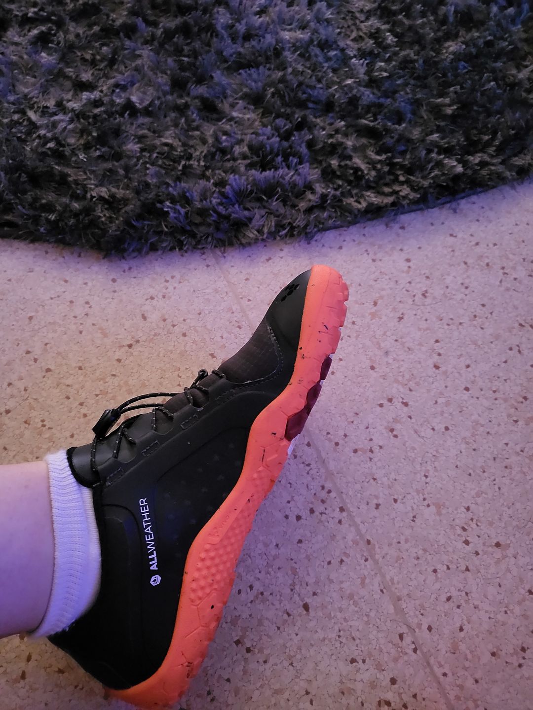 Customer photo review of Vivobarefoot Primus Trail II All Weather FG Womens Obsidian Molten Lava