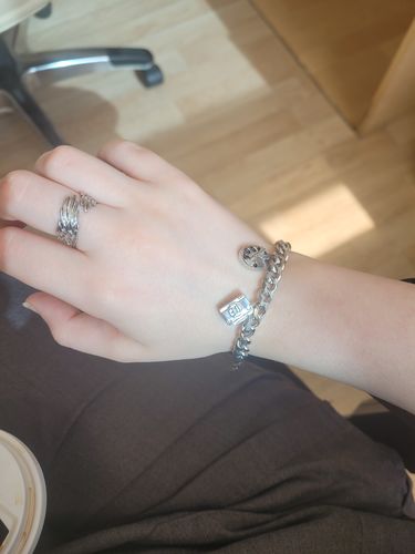 Customer photo review of Black Swan Ring