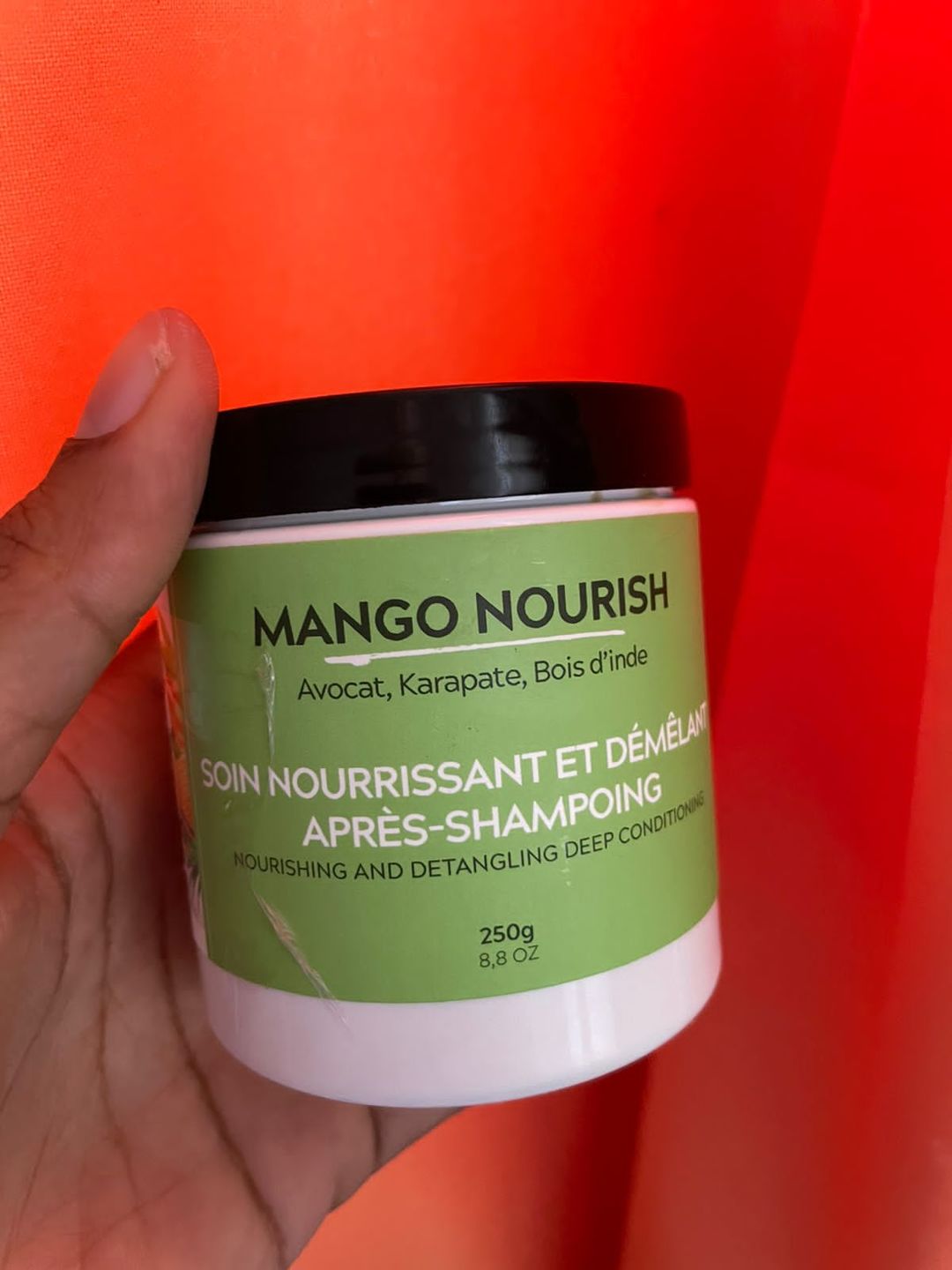 Customer photo review of Soin nourrissant et démêlant après-shampoing - NOURISH