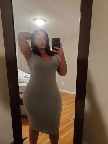 Customer photo review of Booty Boosting Body Suit - Side Zipper