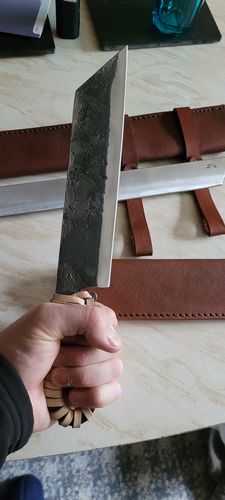 Customer photo review of Large Forged Seax