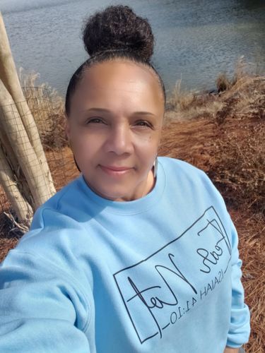 Customer photo review of Fear Not Sweatshirt