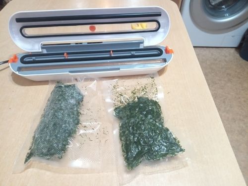 Customer photo review of Food Vacuum Sealer