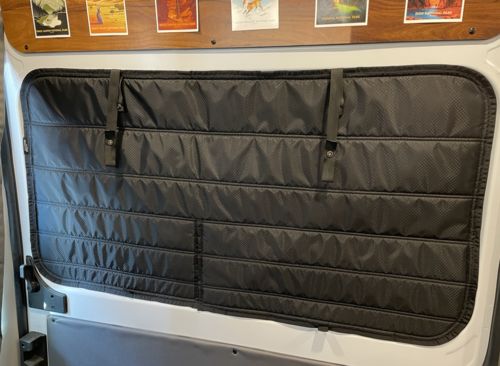 Customer photo review of Promaster - Slider Door Shade