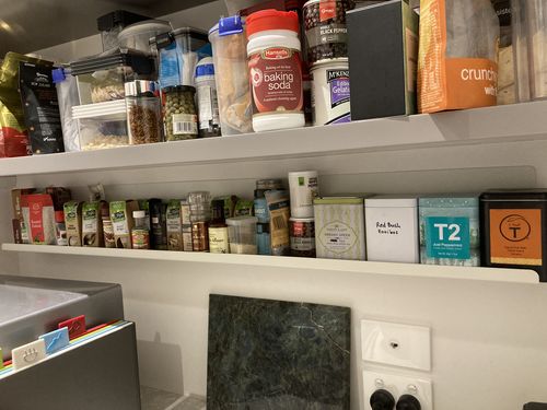 Customer photo review of FOLD Display Ledge 1200