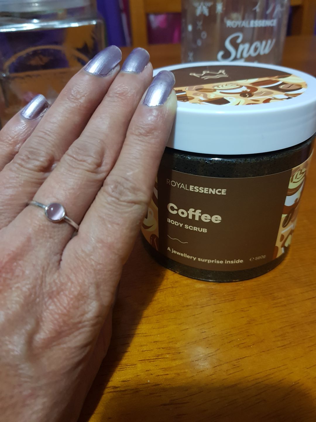 Customer photo review of Coffee (Body Scrub)
