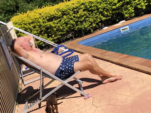 Customer photo review of Henley Shorts